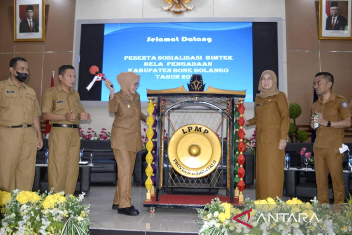 Wabup Bone Bolango minta OPD terapkan aplikasi Bela Pengadaan