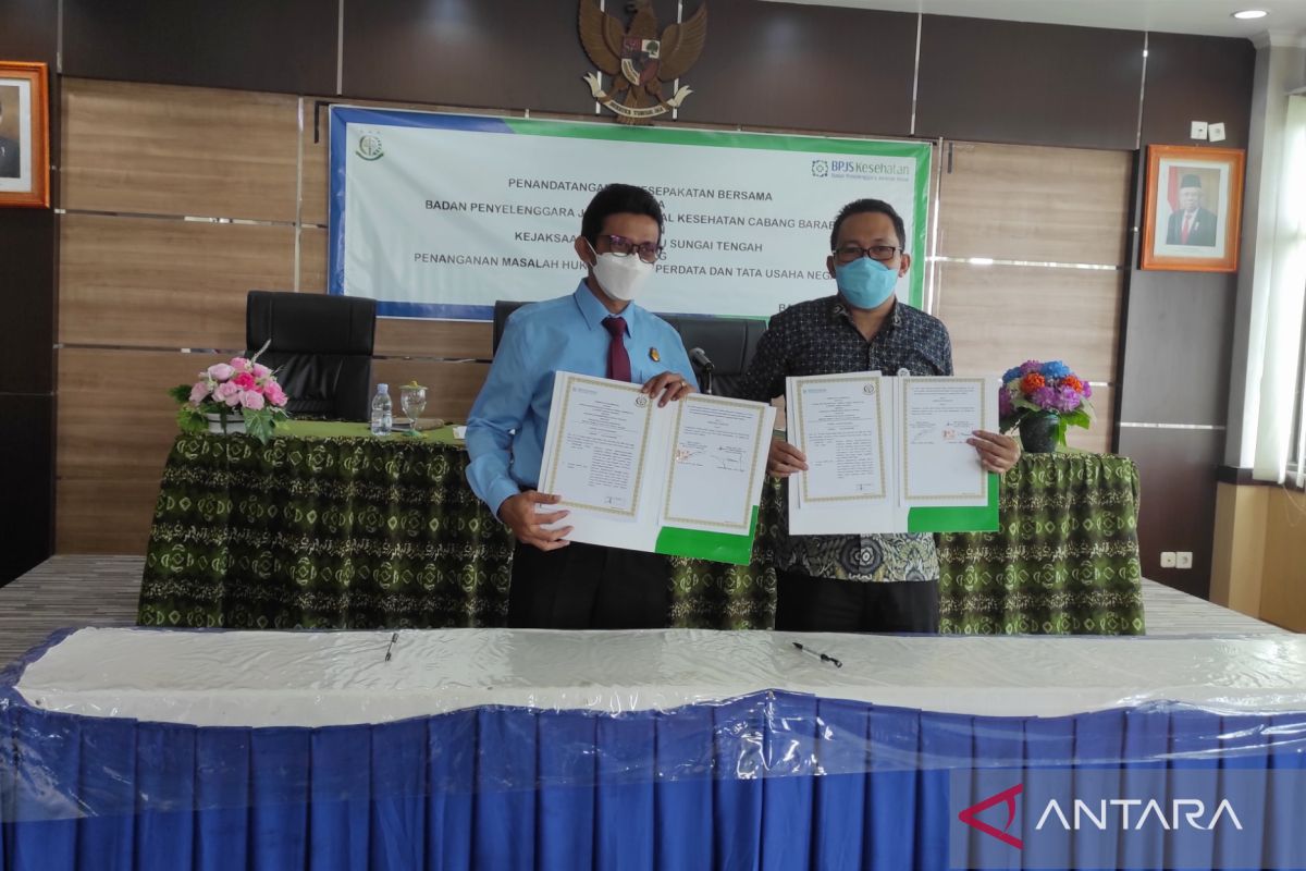 BPJS Kesehatan lanjutkan MoU dengan Kejaksaan Negeri HST