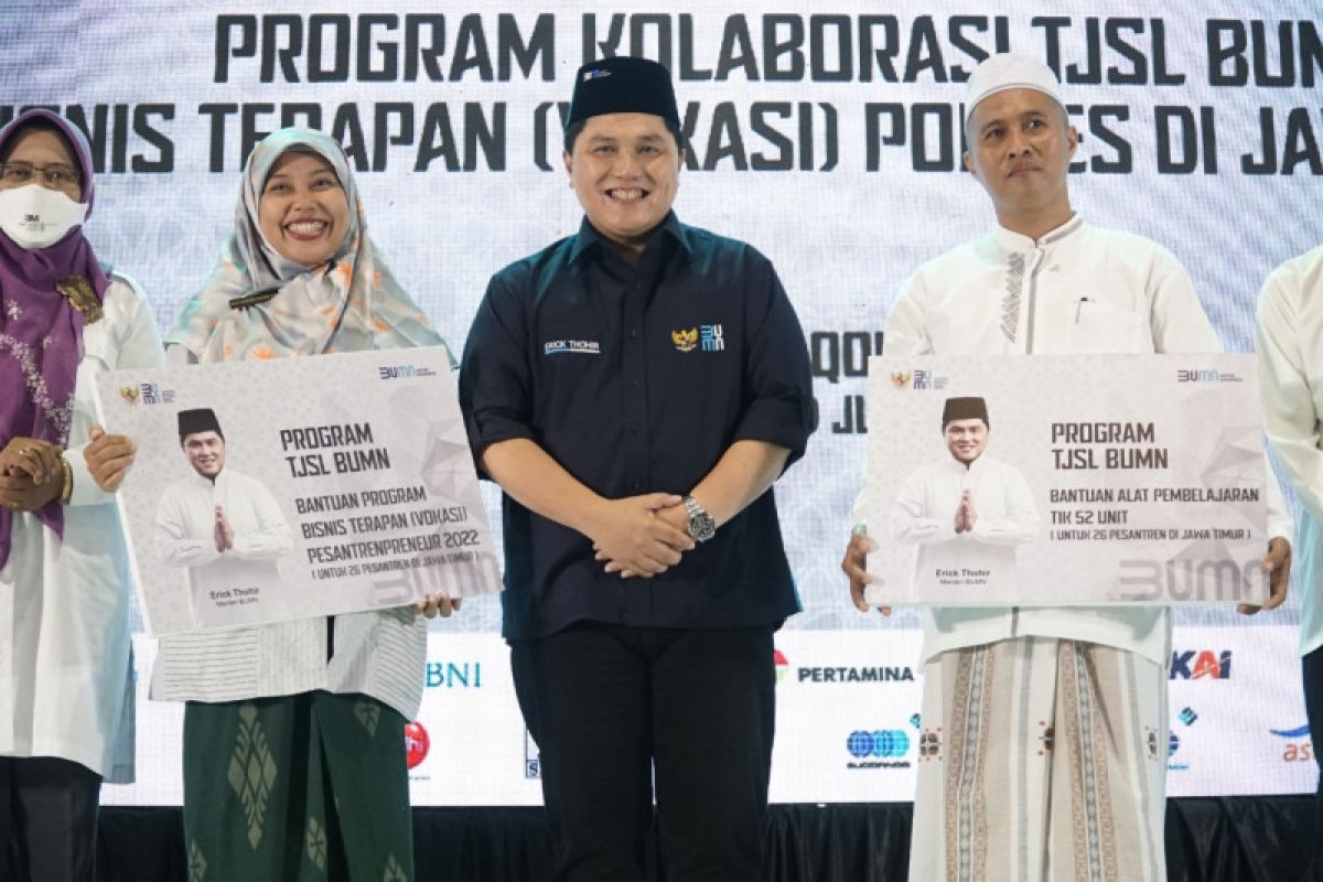 PT PP dukung Program Bisnis Terapan Pesantrenpreneur 2022