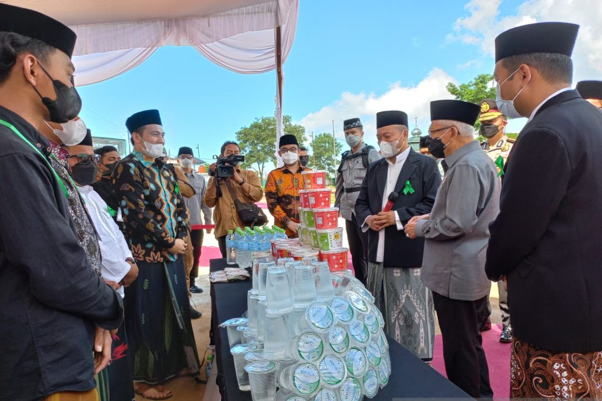 Wapres Ma'ruf Amin Kunjungi PPM Hidayatussalikin Bangka Belitung
