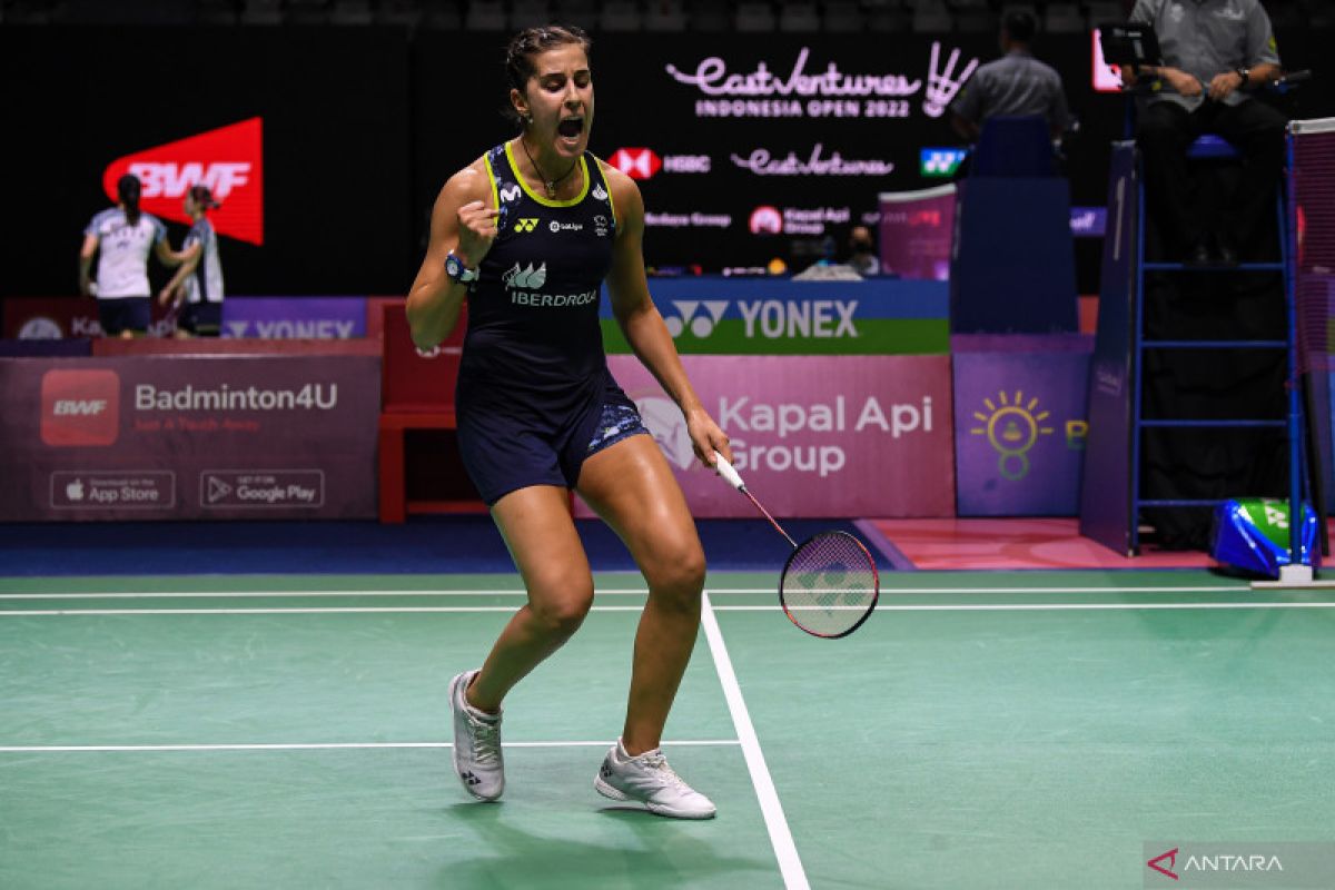 Indonesia Open 2022 - Marin terhenti, Akane lolos