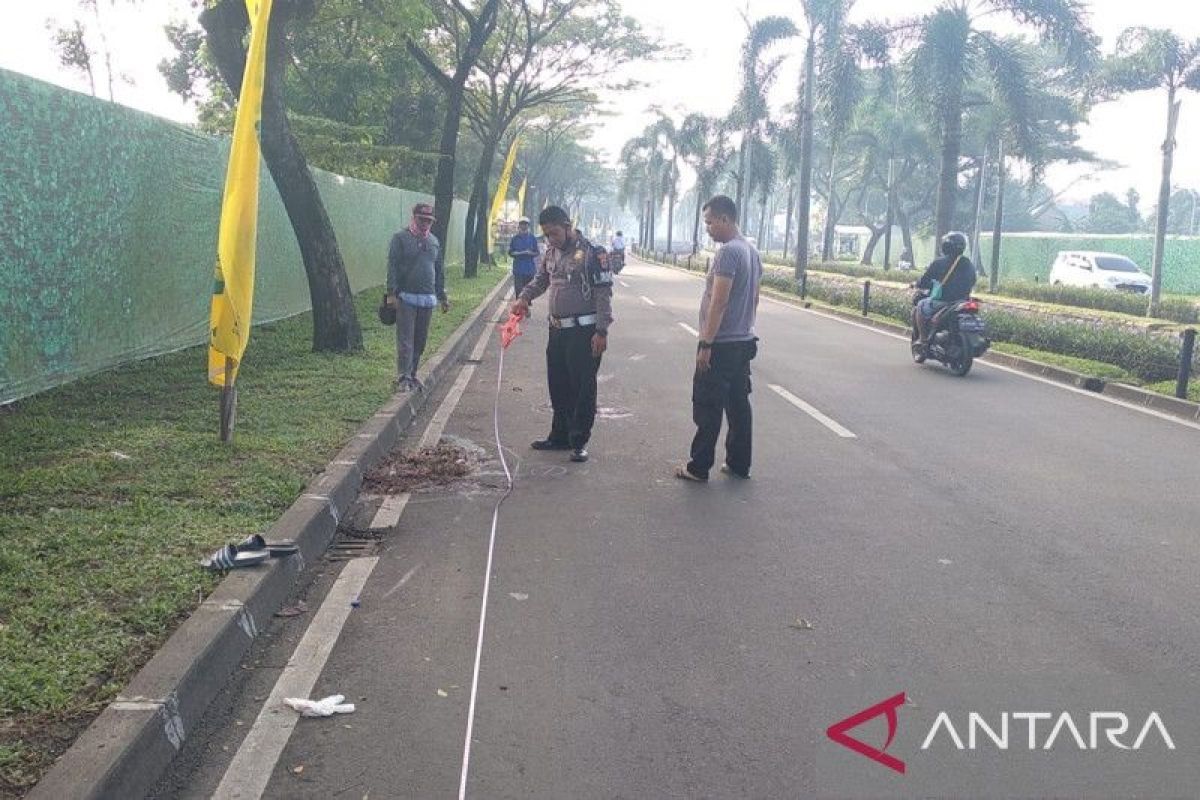Seorang siswa SMP di Tangerang meninggal usai tabrak pembatas jalan