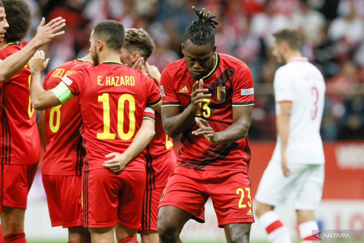 Belgia di peringkat kedua Grup A4 setelah menang atas Polandia