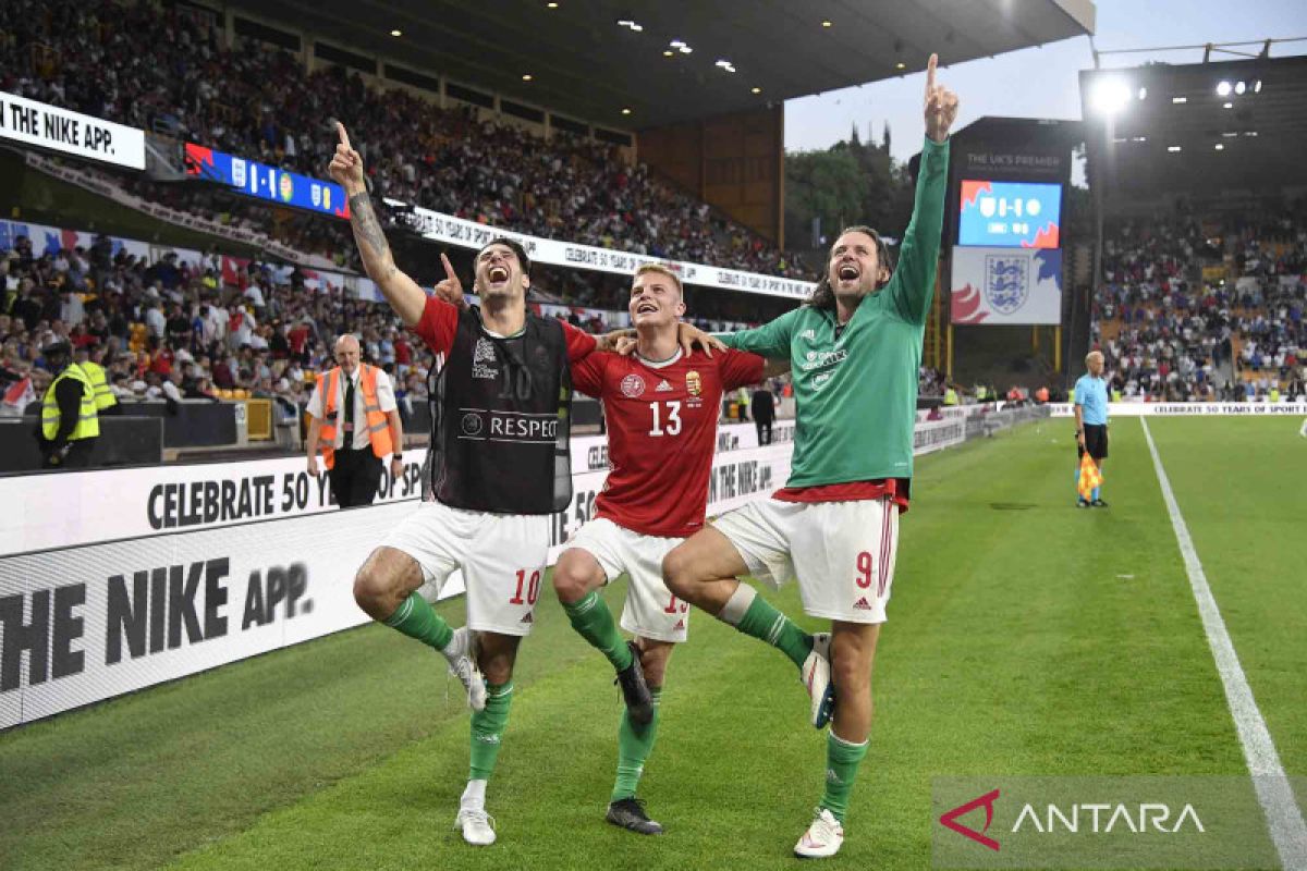 Timnas Hongaria tahan imbang Jerman 1-1 di Budapest