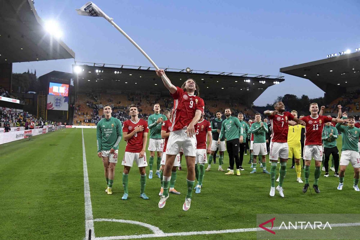 Inggris kalah empat gol tanpa balas atas Hungaria