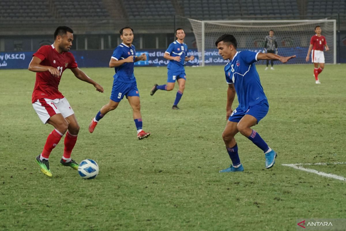 Akhirnya, Timnas Indonesia lolos ke Piala Asia 2023 setelah bantai Nepal 7-0