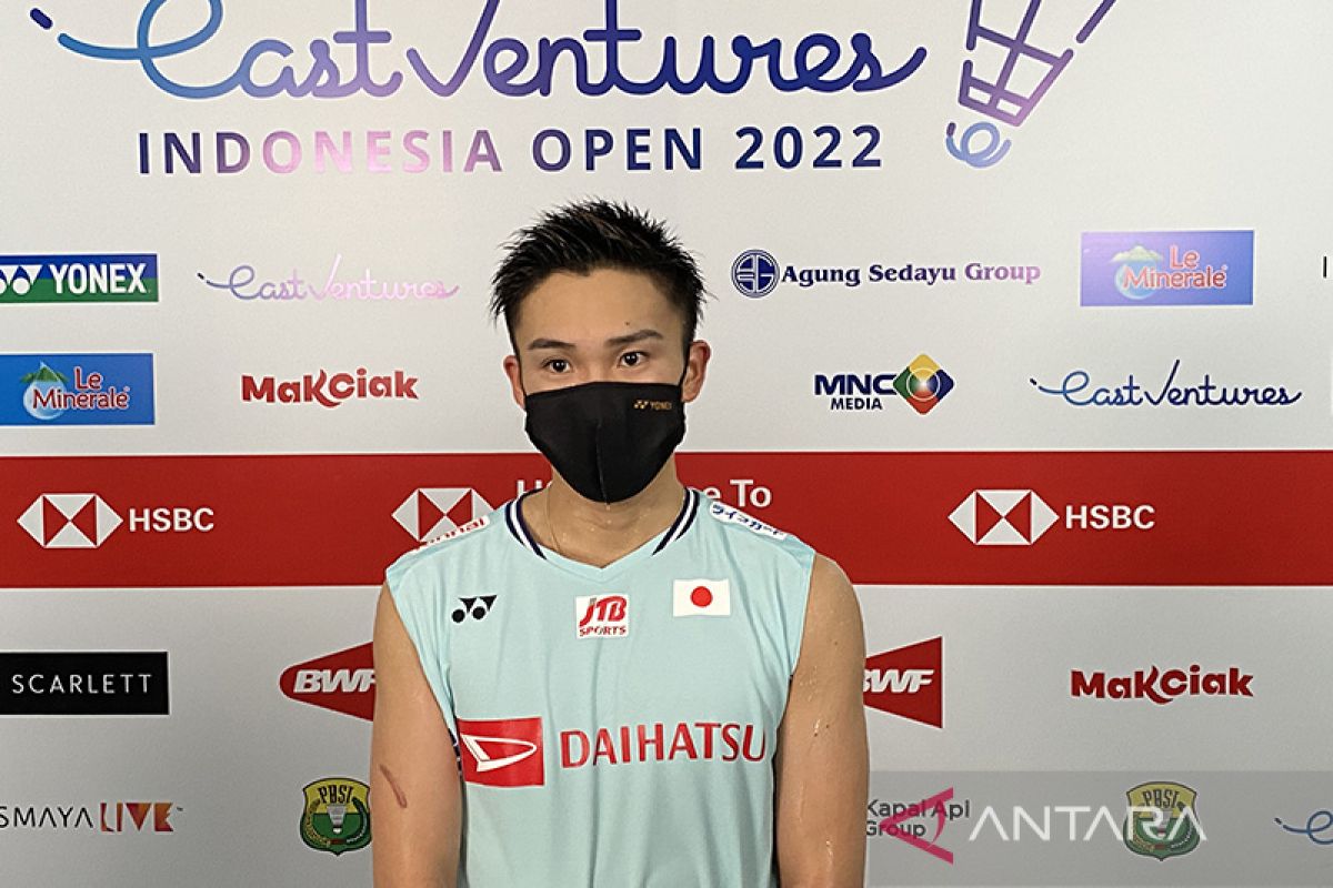 Kento Momota kesal langsung kalah di depan fansnya di Istora