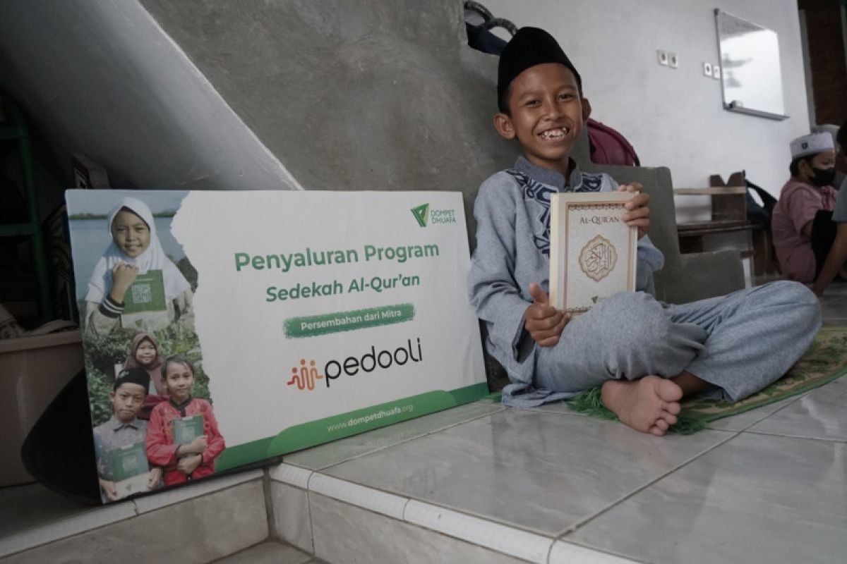 Pedooli sedekeha Al Quran melalui Dompet Dhuafa di Jakarta Timur