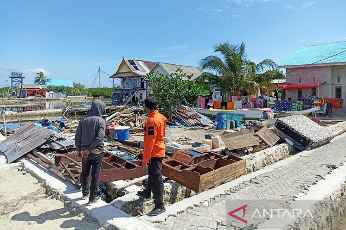 BNPB: Puting beliung rusak 38 rumah di Kabupaten Takalar