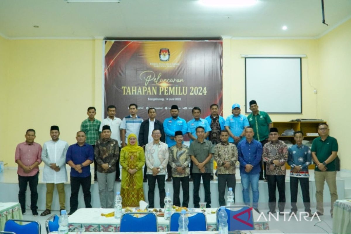 Nonton Bareng KPU se-Indonesia peluncuran tahapan Pemilu 2024