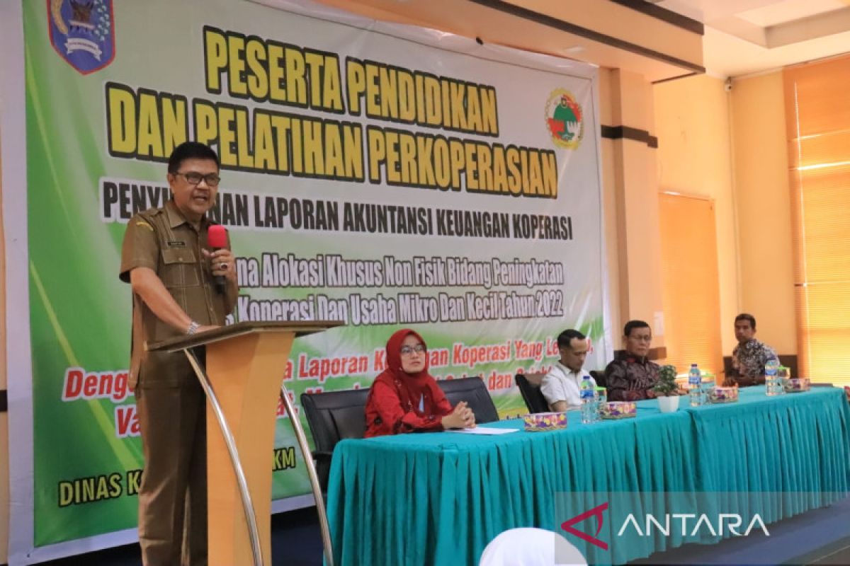 Pengurus dan pengawas Koperasi di Payakumbuh ikuti pelatihan untuk tingkatkan pengetahuan