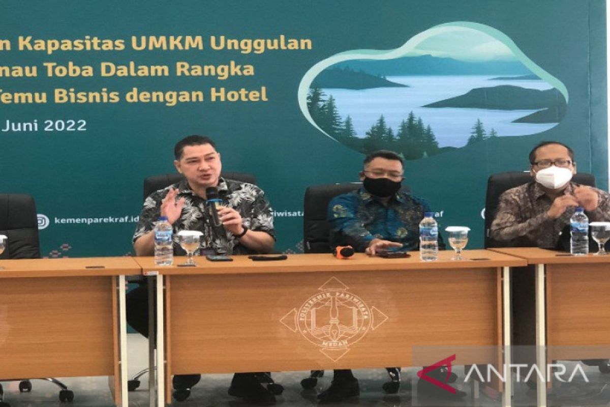 Kemenparekraf dorong peningkatan kapasitas UMKM Danau Toba