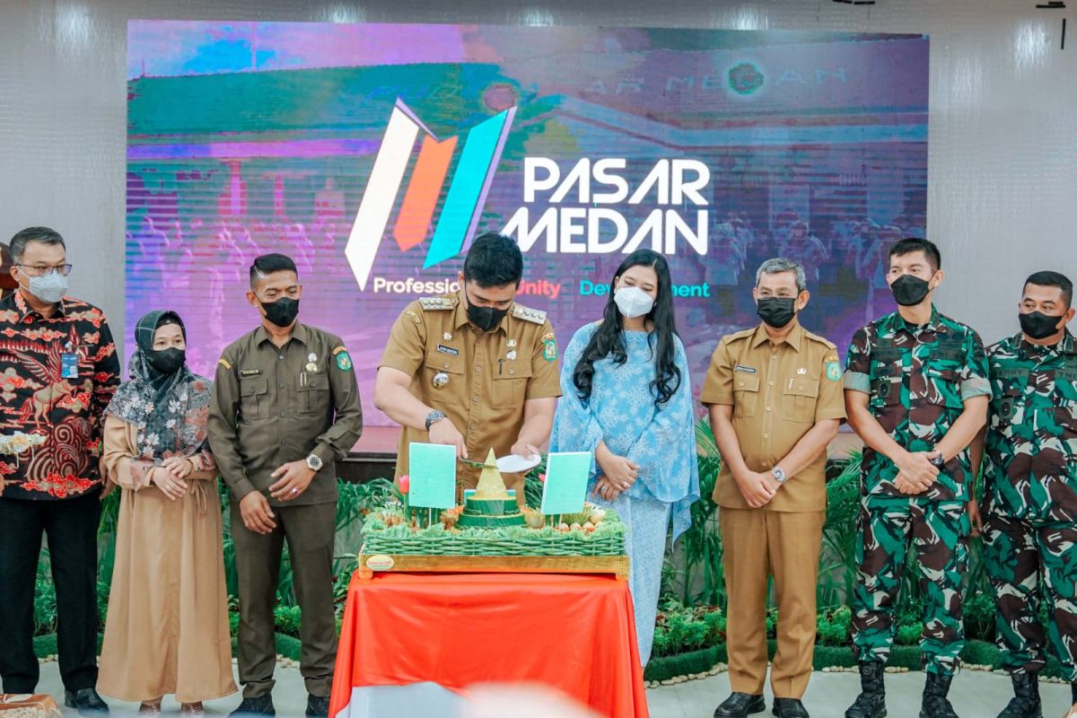 Wali Kota Medan dorong  kebersihan di 53 pasar tradisional