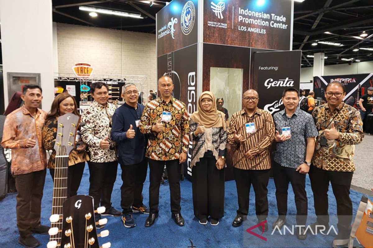 Kemenparekraf bawa tiga merek alat musik RI ternama pada pameran di AS