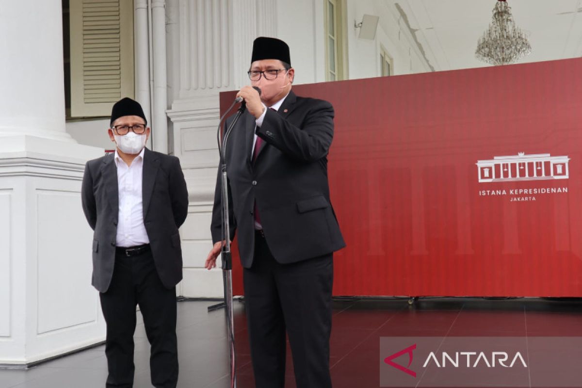 Airlangga berseloroh tak bisa jauh-jauh dari Muhaimin