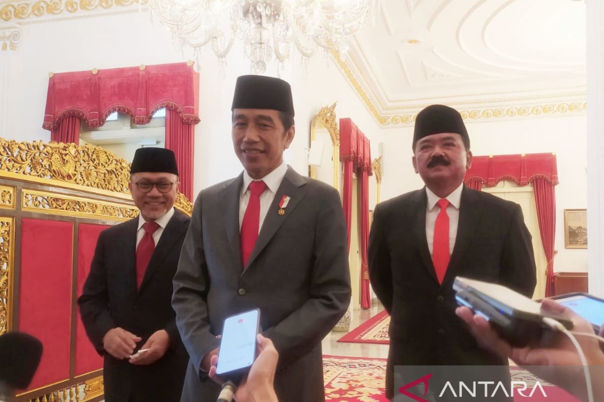Jokowi perintahkan Hadi Tjahjanto tuntaskan masalah lahan di IKN