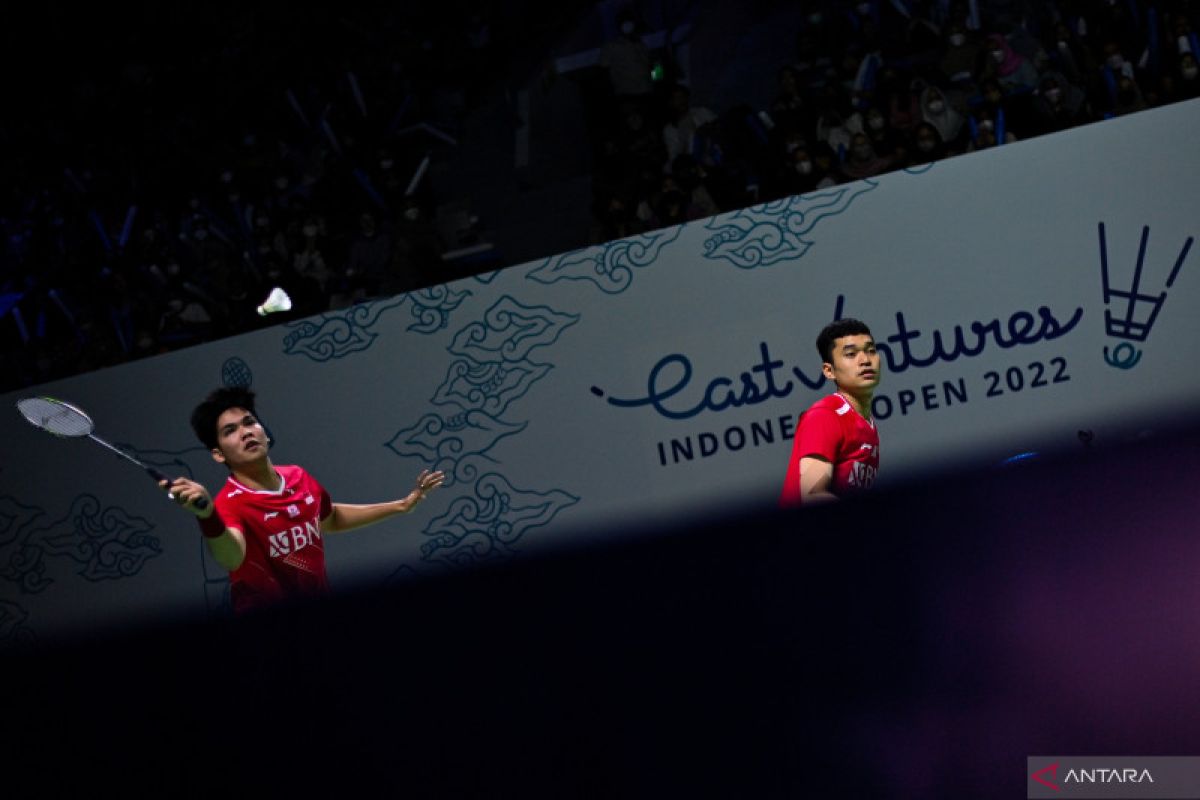 Leo/Daniel tersingkir pada babak kedua Indonesia Open 2022