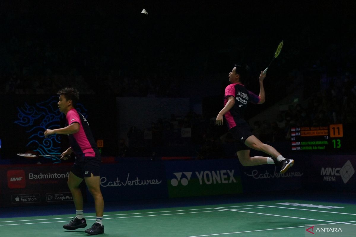 Empat ganda putra Indonesia mulai beraksi di Kejuaraan Dunia BWF