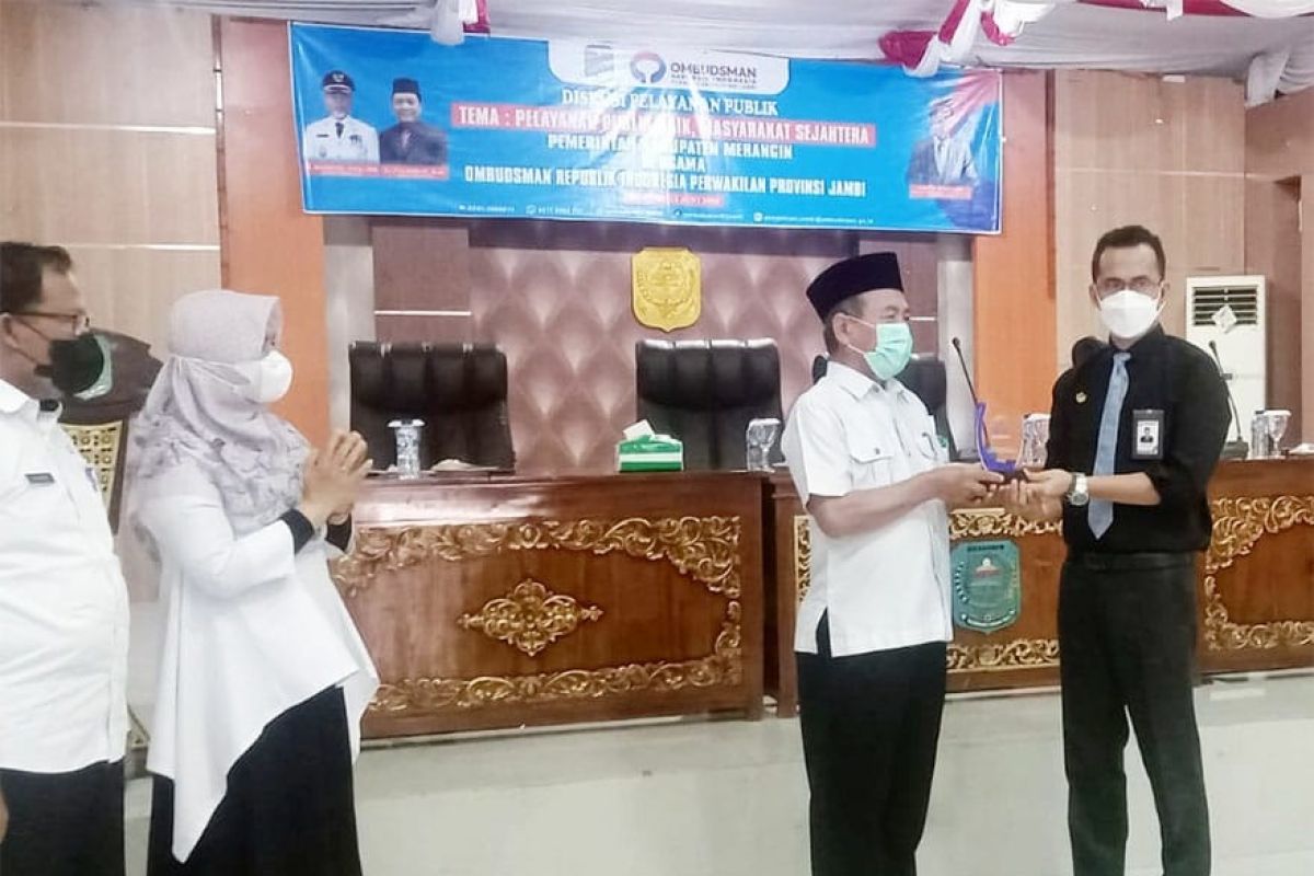 Pemkab Merangin dan Ombudsman gelar diskusi pelayanan publik