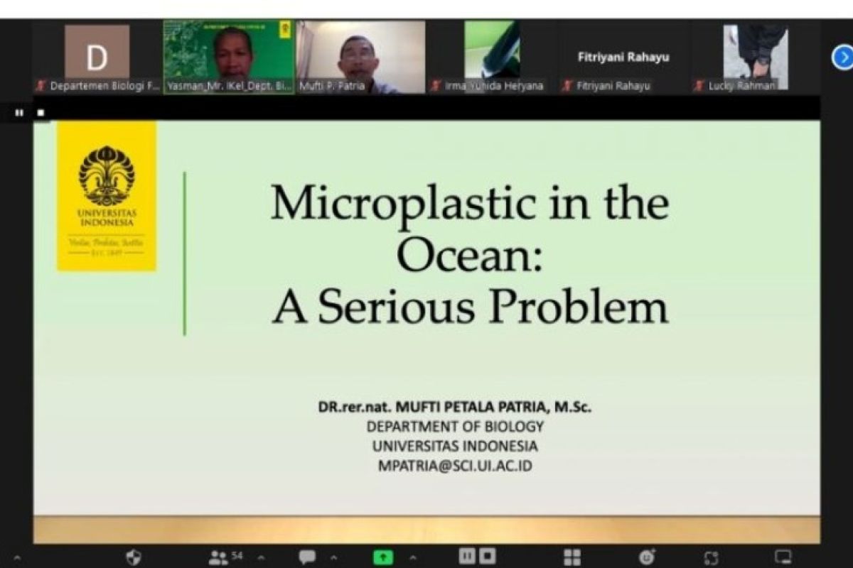 Dosen FMIPA UI: Sampah mikroplastik ancam ekosistem dan kesehatan manusia