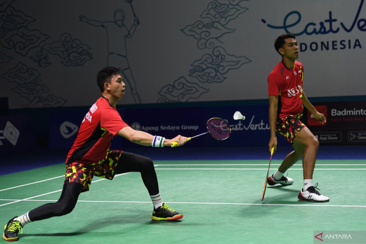 Ganda putra Fajar/Rian dan Hendra/Ahsan tempati peringkat 1 dan 2 dunia