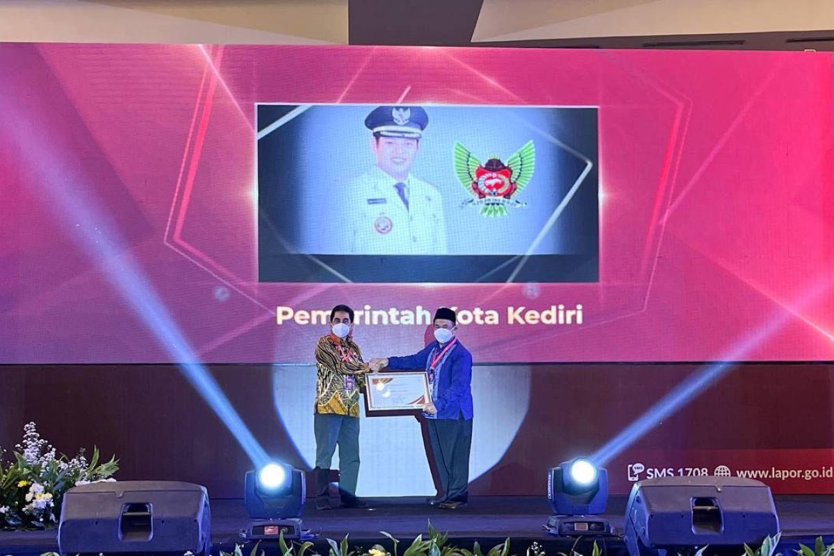 Kota Kediri raih penghargaan kompetisi P4 Kementrian PAN-RB