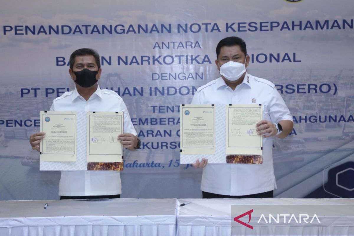BNN, Pelindo ink agreement on drug trafficking prevention