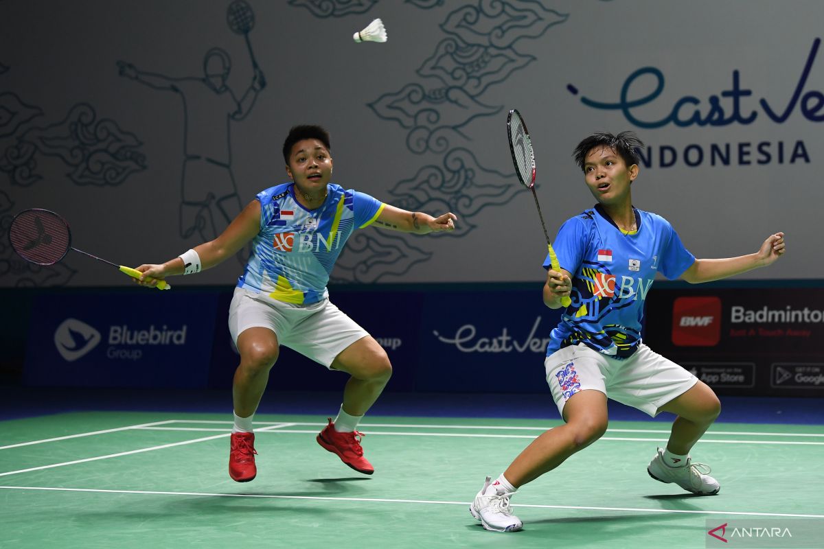 Indonesia Open 2022 - Apriyani/Fadia tumbang dari pasangan Korsel