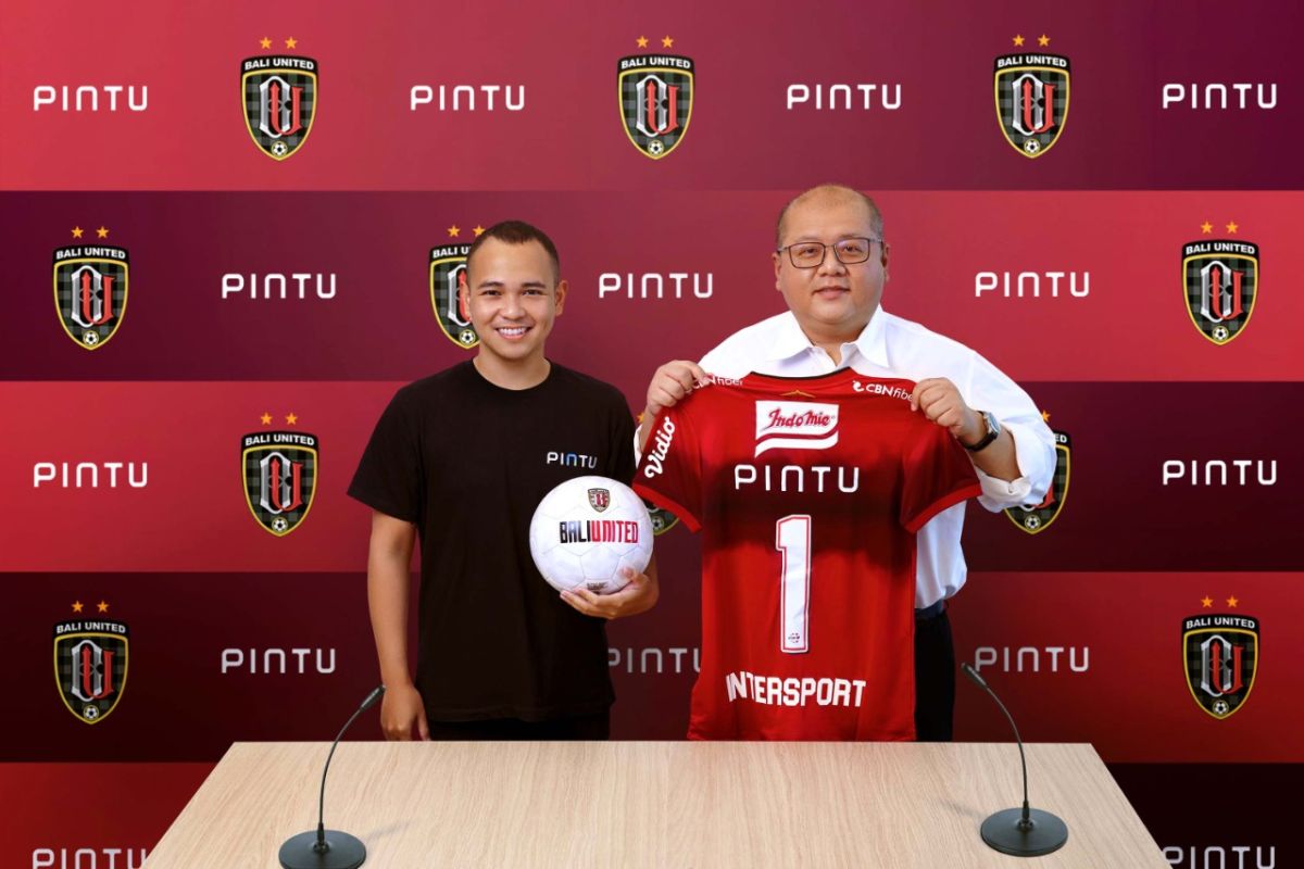 Bali United dapat sponsor dari PINTU untuk Liga 1 2022/2023