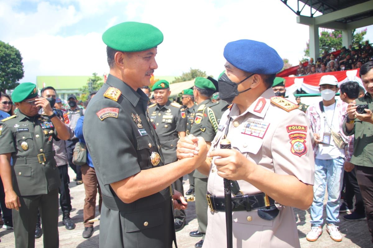 Kapolda Sulut: Momentum HUT Kodam XIII sinergitas Polri TNI makin kuat