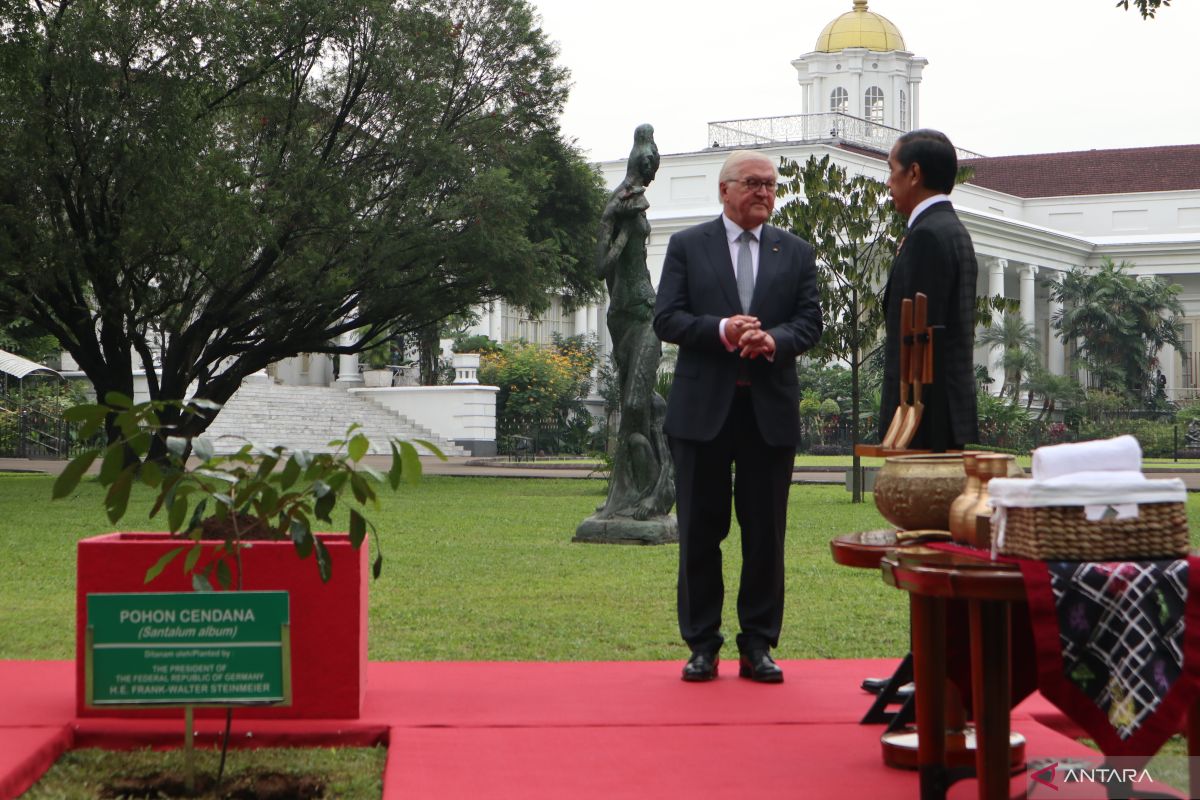 Presiden Jokowi terima kunjungan Presiden Jerman