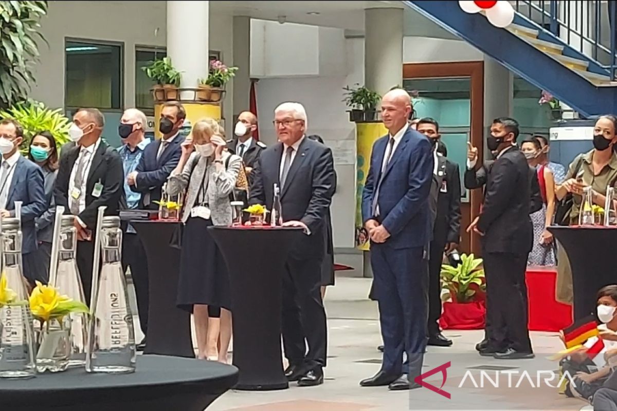 Presiden Jerman Steinmeier kunjungi Deutsche Schule Jakarta