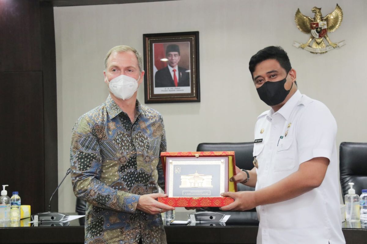 Wali Kota Medan sambut dukungan AS tingkatkan pemerintahan yang Erat