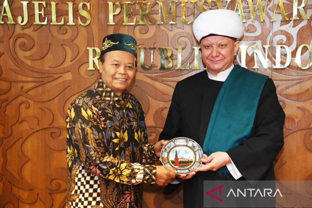 MPR Deputy Chairman, Russian Mufti discuss Indonesia-Russia relations