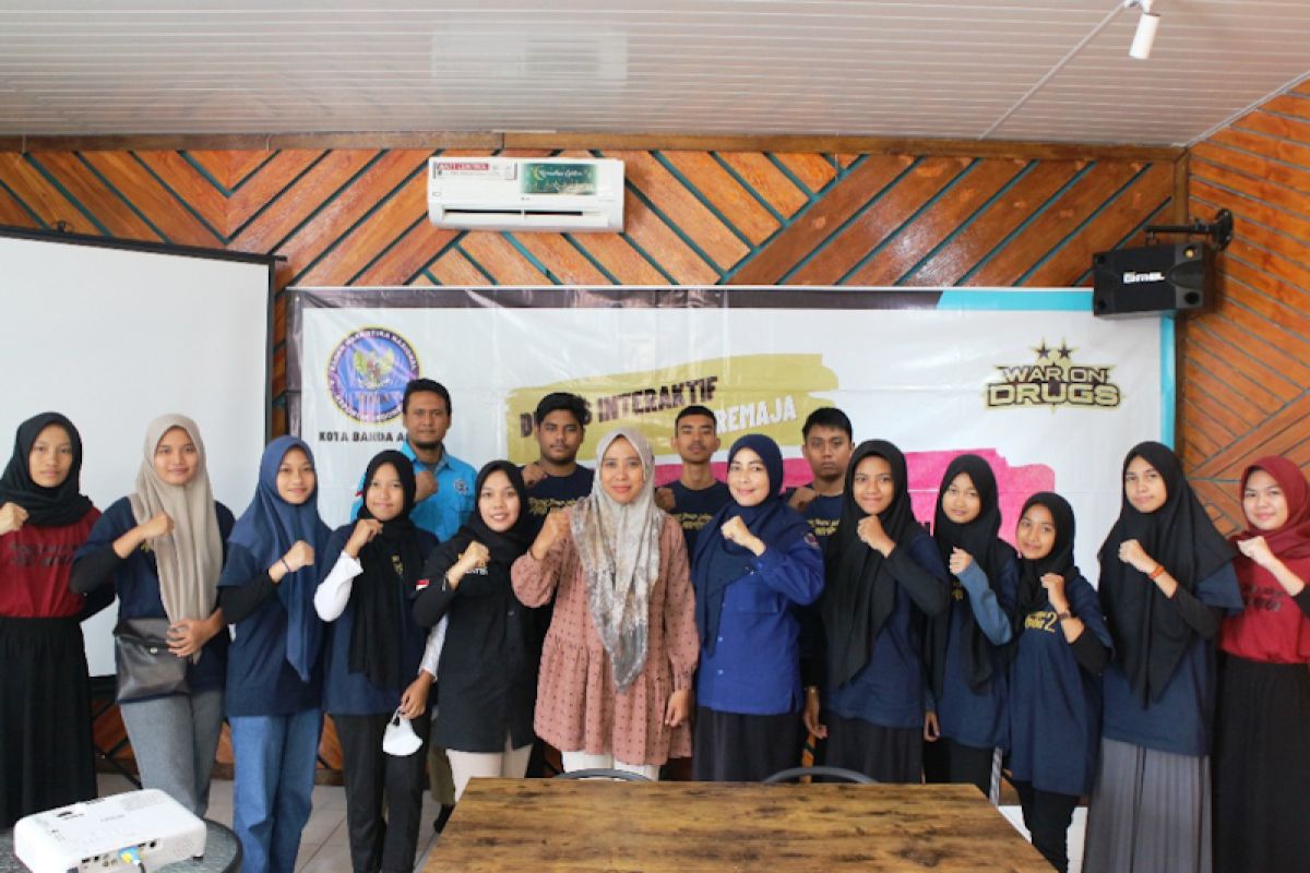 BNN Banda Aceh gelar pertemuan remaja antinarkotika. Ini yang dibahas