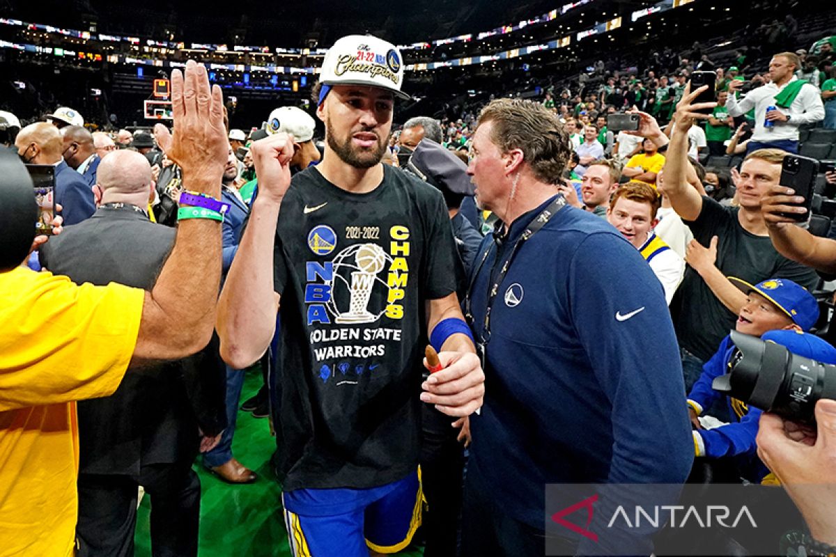 Thompson juara NBA lagi setelah nyaris tamat gara-gara cedera