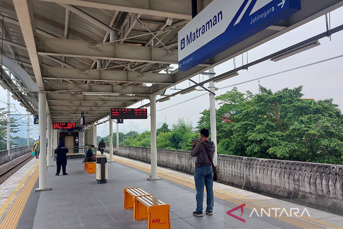 KAI uji coba Stasiun Matraman