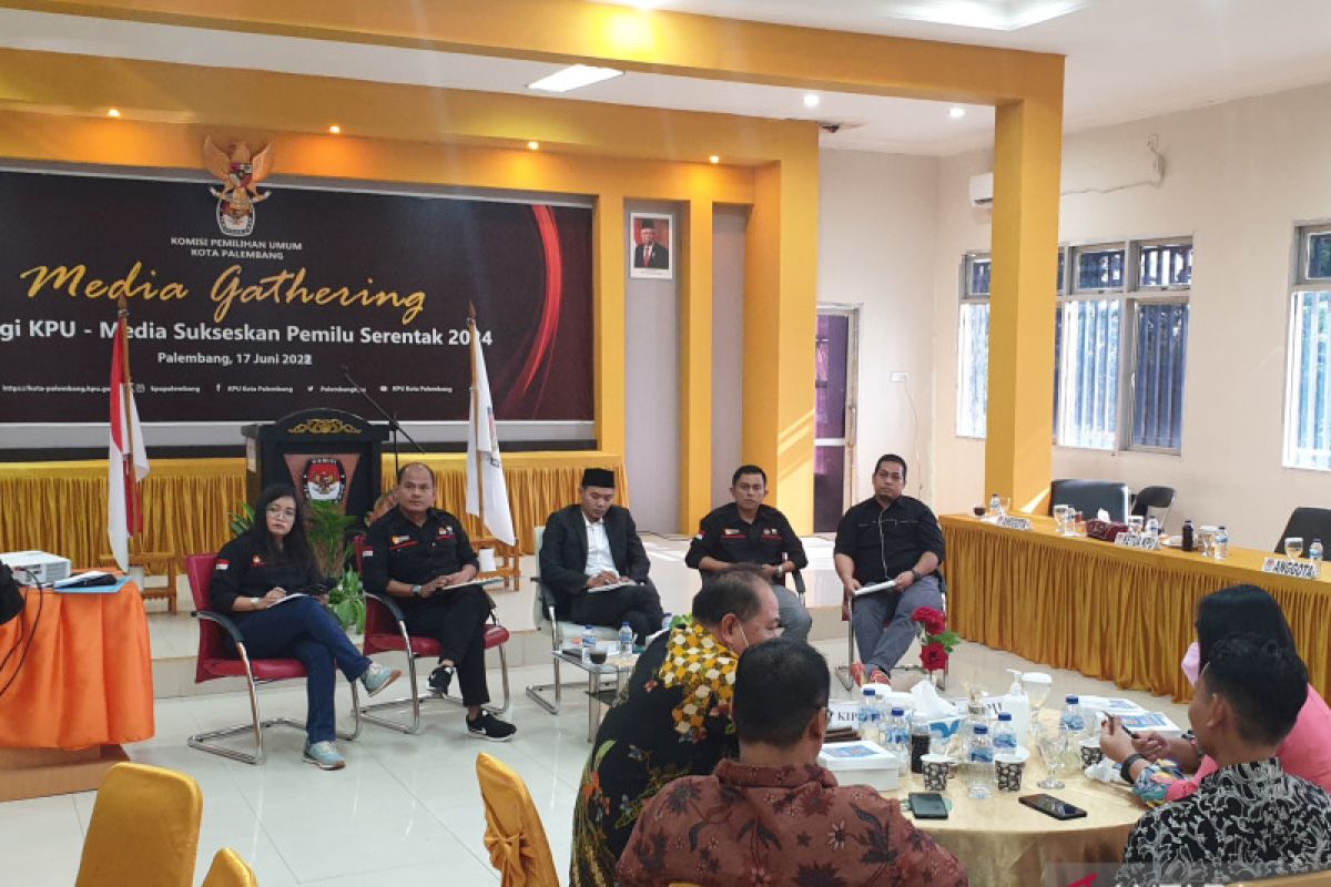 KPU Palembang mutakhirkan data pemilih 1,143 juta jiwa