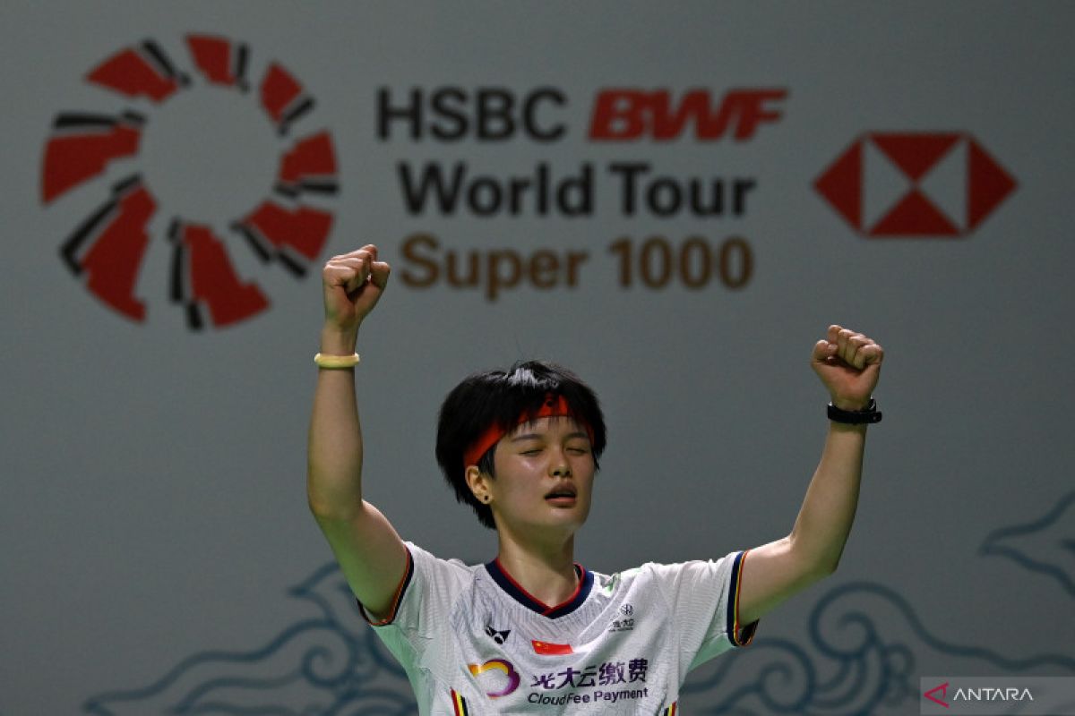 Indonesia Open 2022 - Wang Zhi Yi ke final tumbangkan Bing Jiao