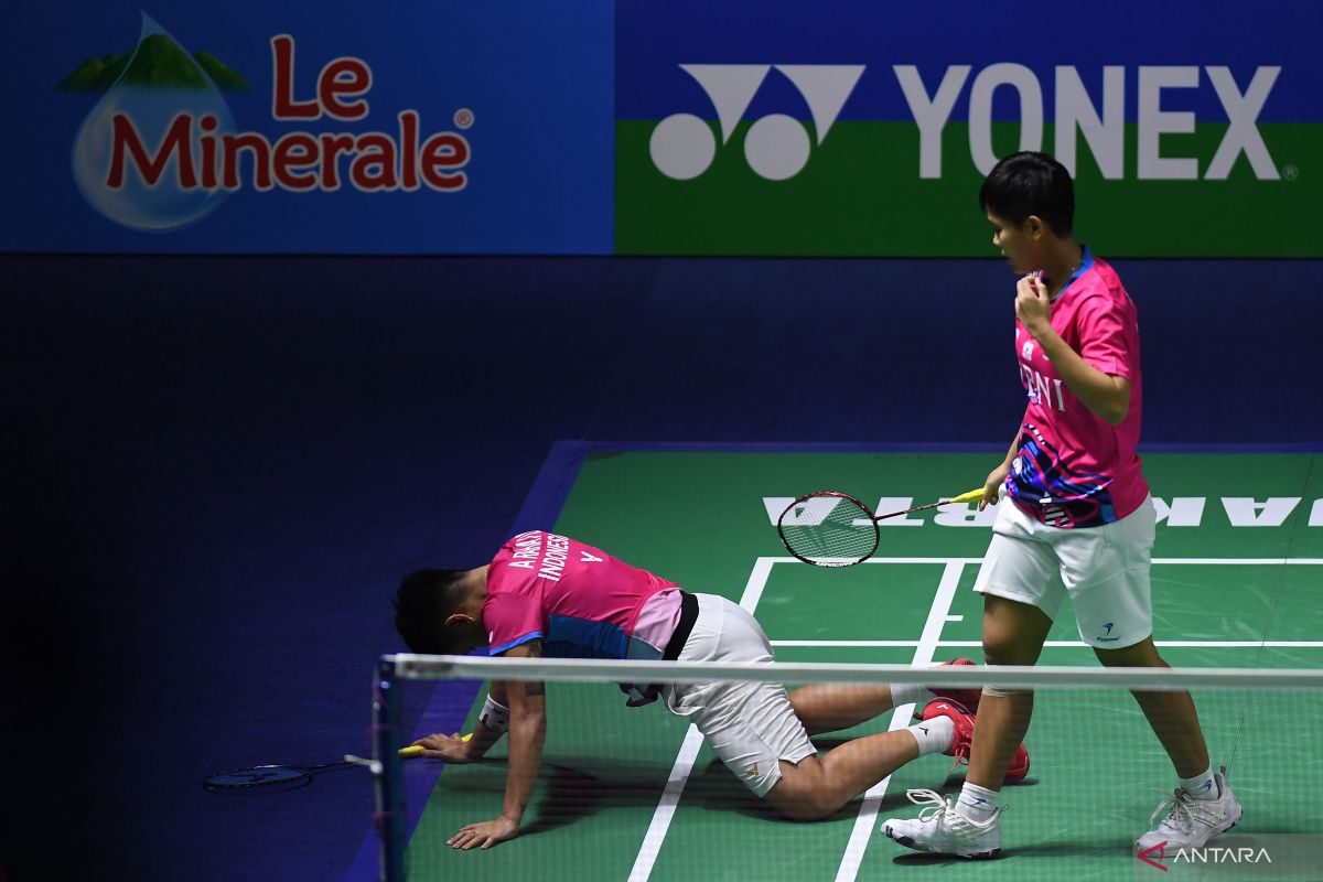 Kalah dengan unggulan kedua Korea, Apri/Fadia gagal ke semifinal Indonesia Open