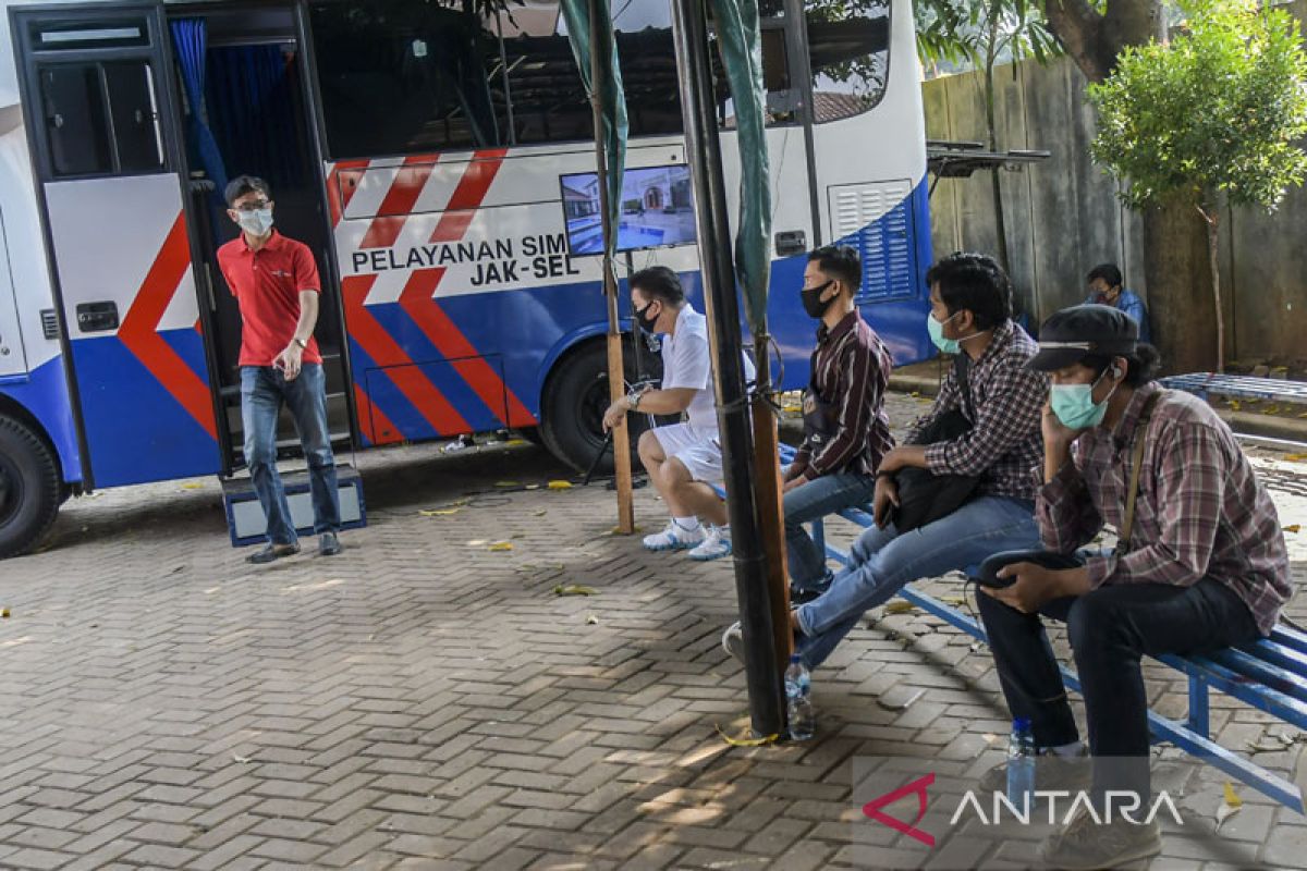 Kamis, Layanan SIM Keliling Jakarta ada di lima lokasi