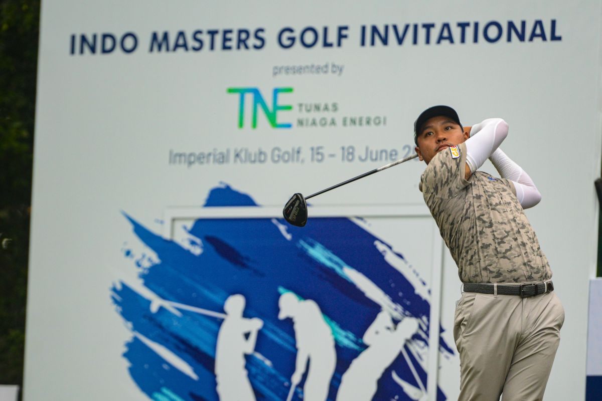 Dua pegolf puncaki klasemen sementara Indo Masters Golf Invitational