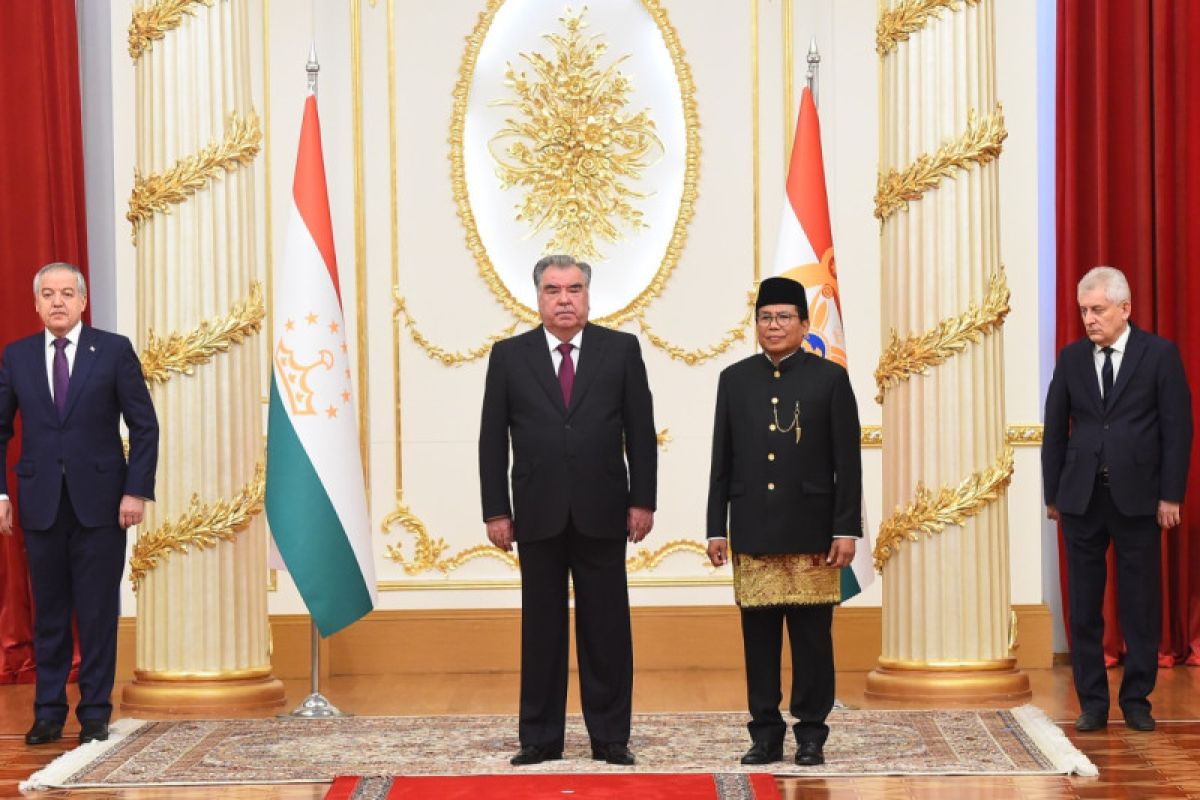 Dubes RI serahkan surat kepercayaan kepada Presiden Tajikistan