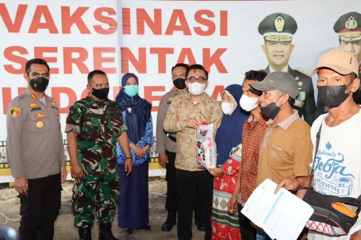 Sambut HUT Bhayangkara ke-76, Polres Batubara gelar bakti kesehatan untuk masyarakat