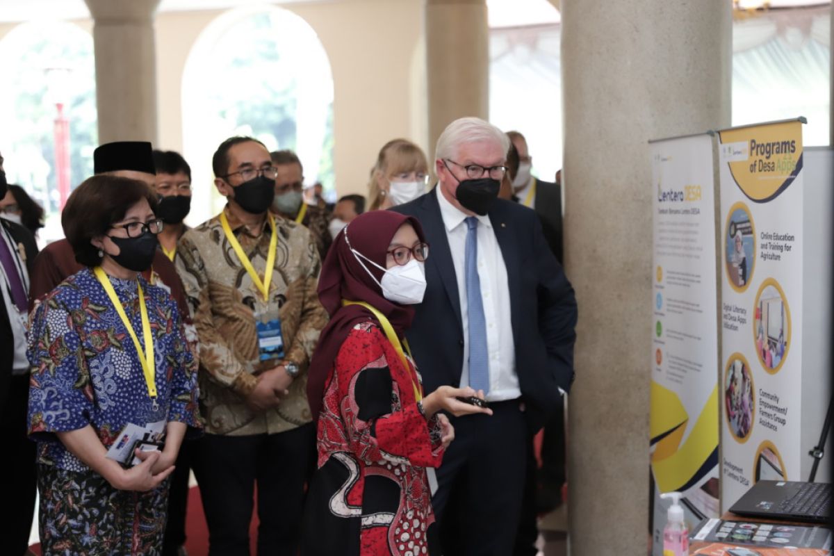 Di UGM Presiden Jerman bahas ketahanan pangan