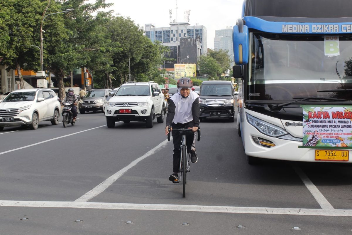 Pimpinan DPRD: Perlu kebijakan Surabaya jadi kota ramah pesepeda