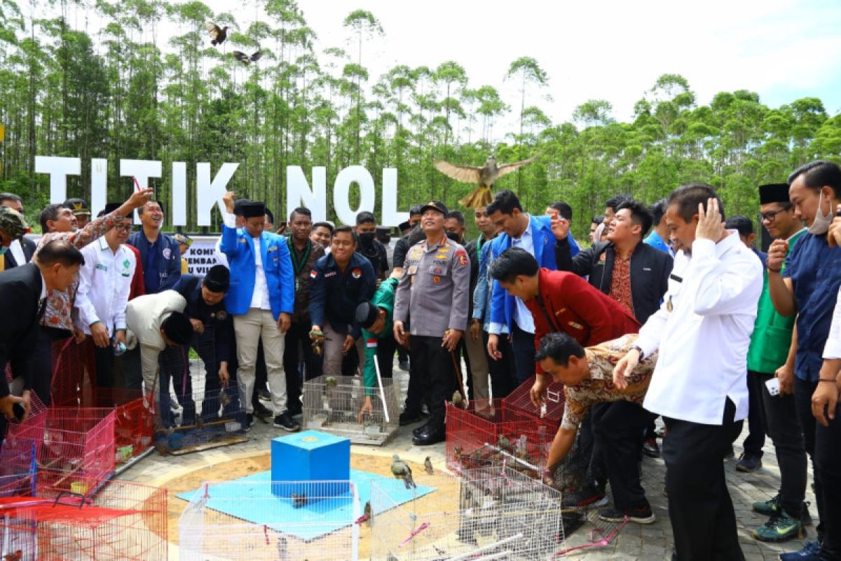 Kapolri Listyo Sigit gelorakan Visi Indonesia Emas 2045 di titik nol IKN