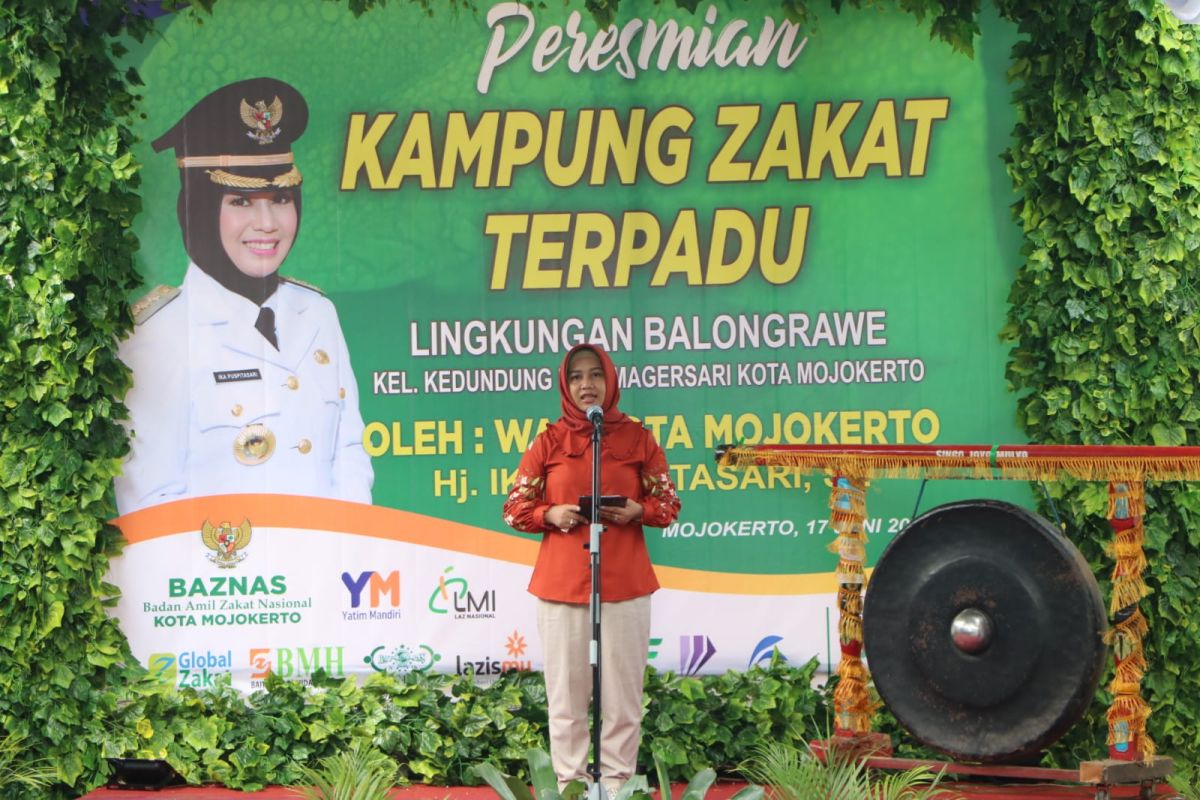 Wali Kota Mojokerto resmikan Kampung Zakat Terpadu