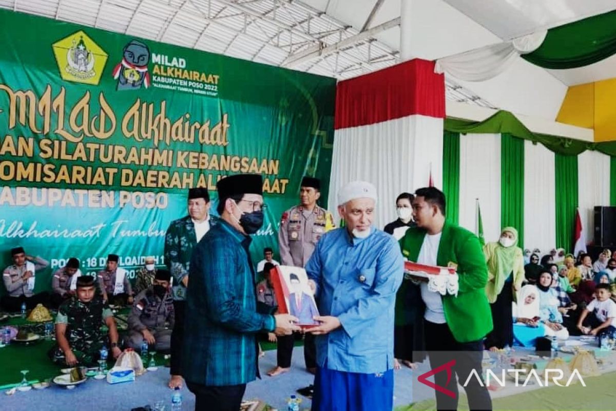 Mendes minta Alkhairaat  berperan urai potensi masalah bangsa