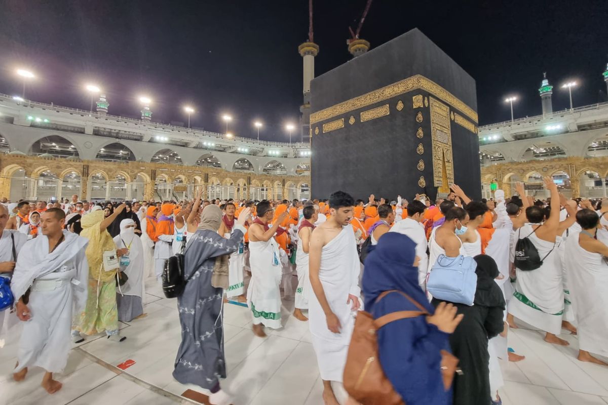 Sebanyak 3.259 calon haji berangkat dari Madinah ke Mekkah pada Sabtu
